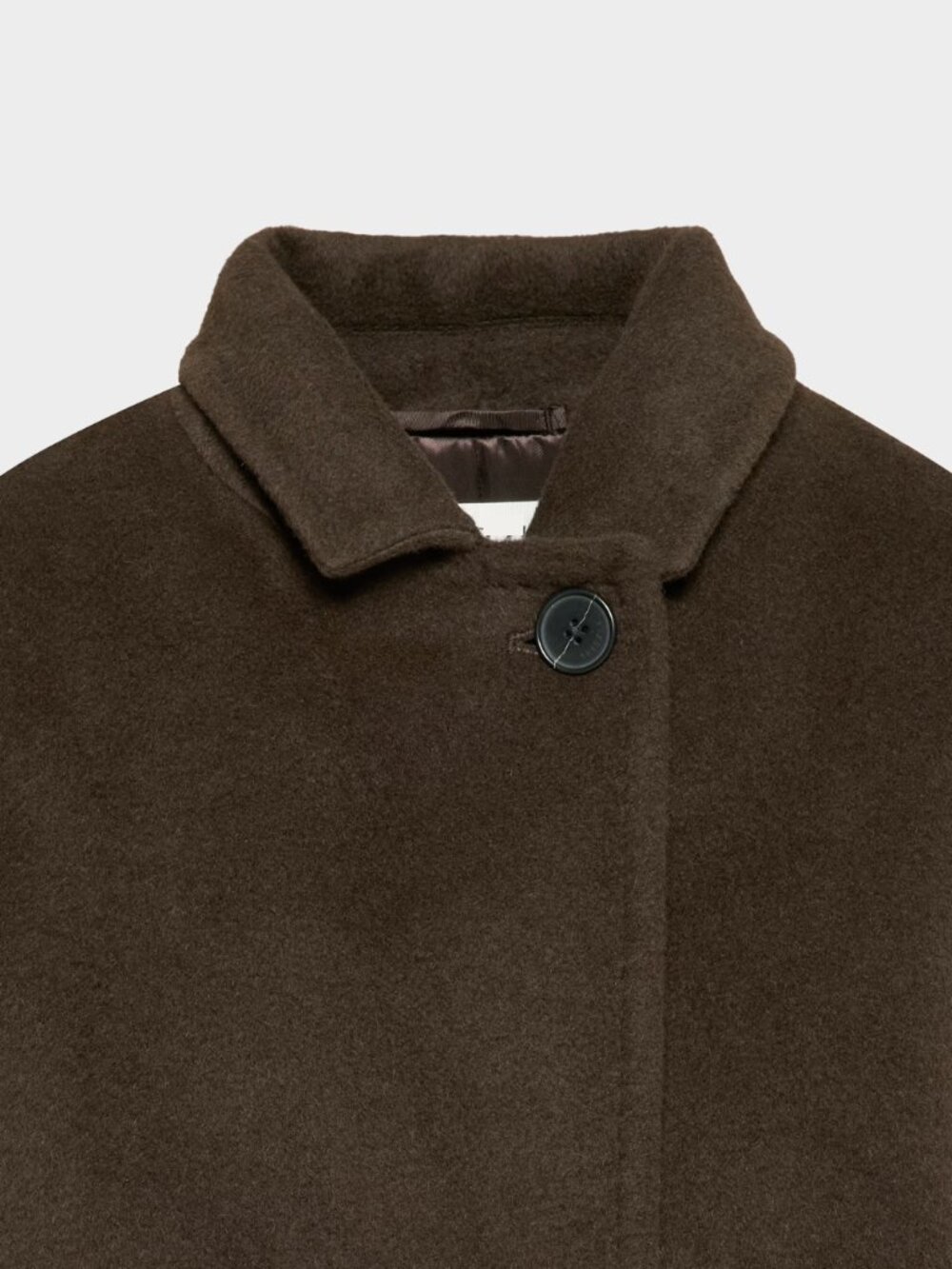 Aritzia Babaton The Slouch Coat Italian Camel Wool Brown Size L Retail $375.00 - Picture 10 of 16